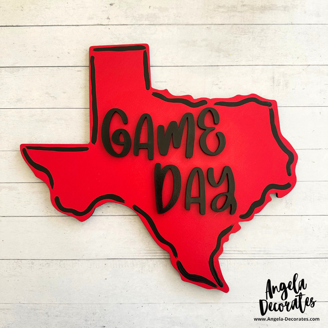 Game Day Texas Large Attachment (Multiple Colors)