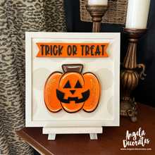 Load image into Gallery viewer, MINI Trick or Treat Banner - Orange