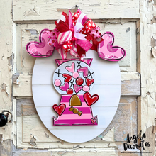 Load image into Gallery viewer, Pink and Red Valentine Bow
