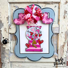 Load image into Gallery viewer, Pink and Red Valentine Bow