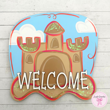 Load image into Gallery viewer, Large Sandcastle Welcome Attachment