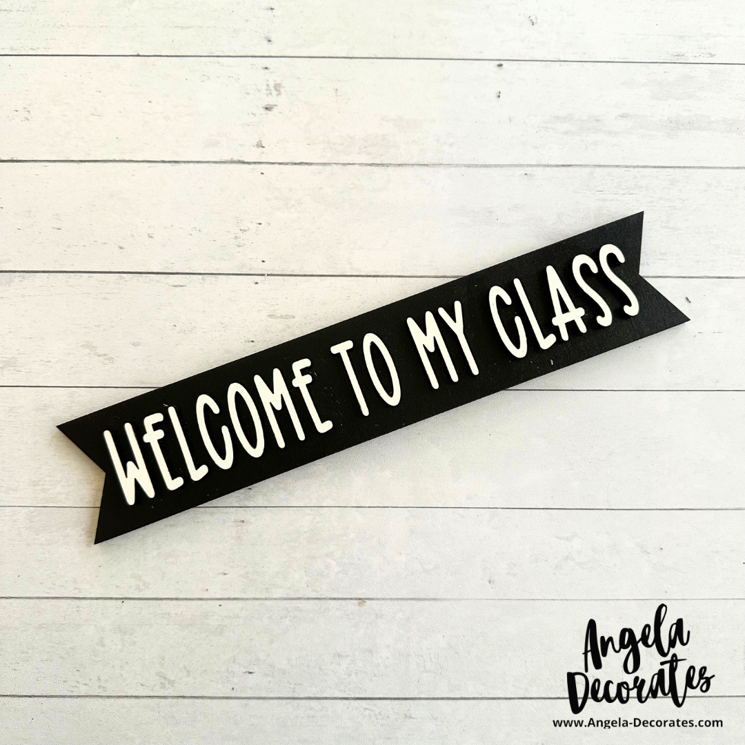 MINI Welcome to my Class Banner