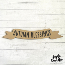 Load image into Gallery viewer, Autumn Blessings Banner
