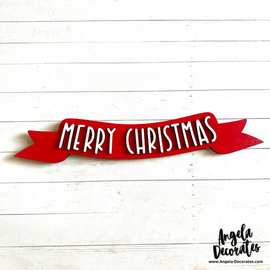 Merry Christmas-Print LARGE Banner