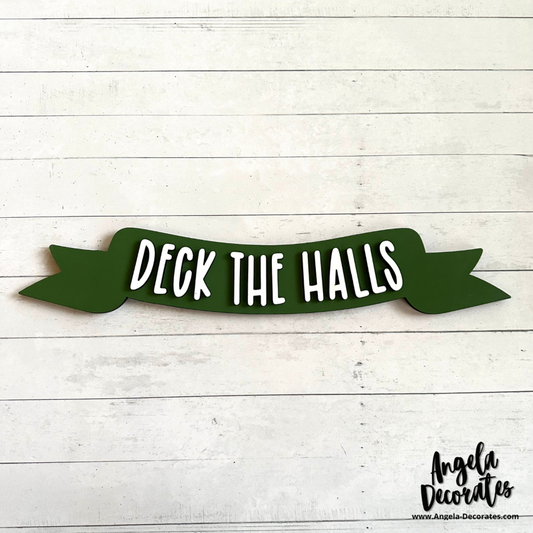 Deck the Halls Banner Topper
