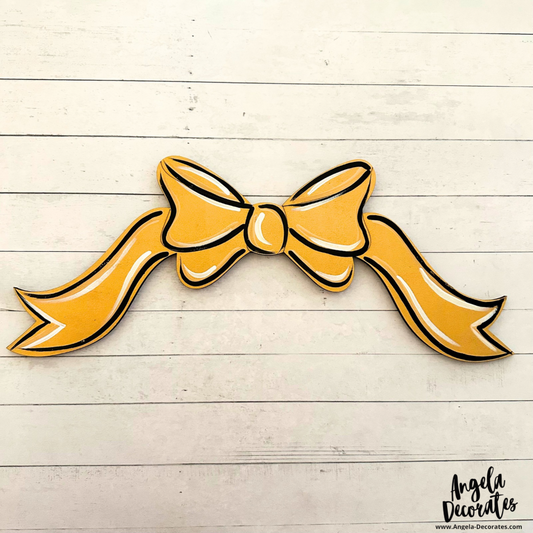 Bow Banner - Gold