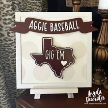 Load image into Gallery viewer, Aggie Baseball Banner
