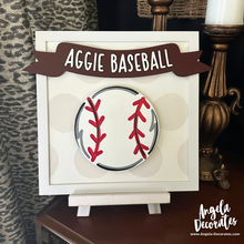 Load image into Gallery viewer, Aggie Baseball Banner
