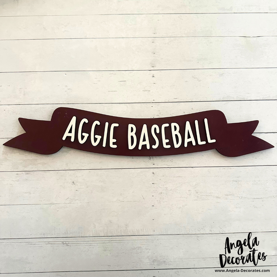 Aggie Baseball Banner