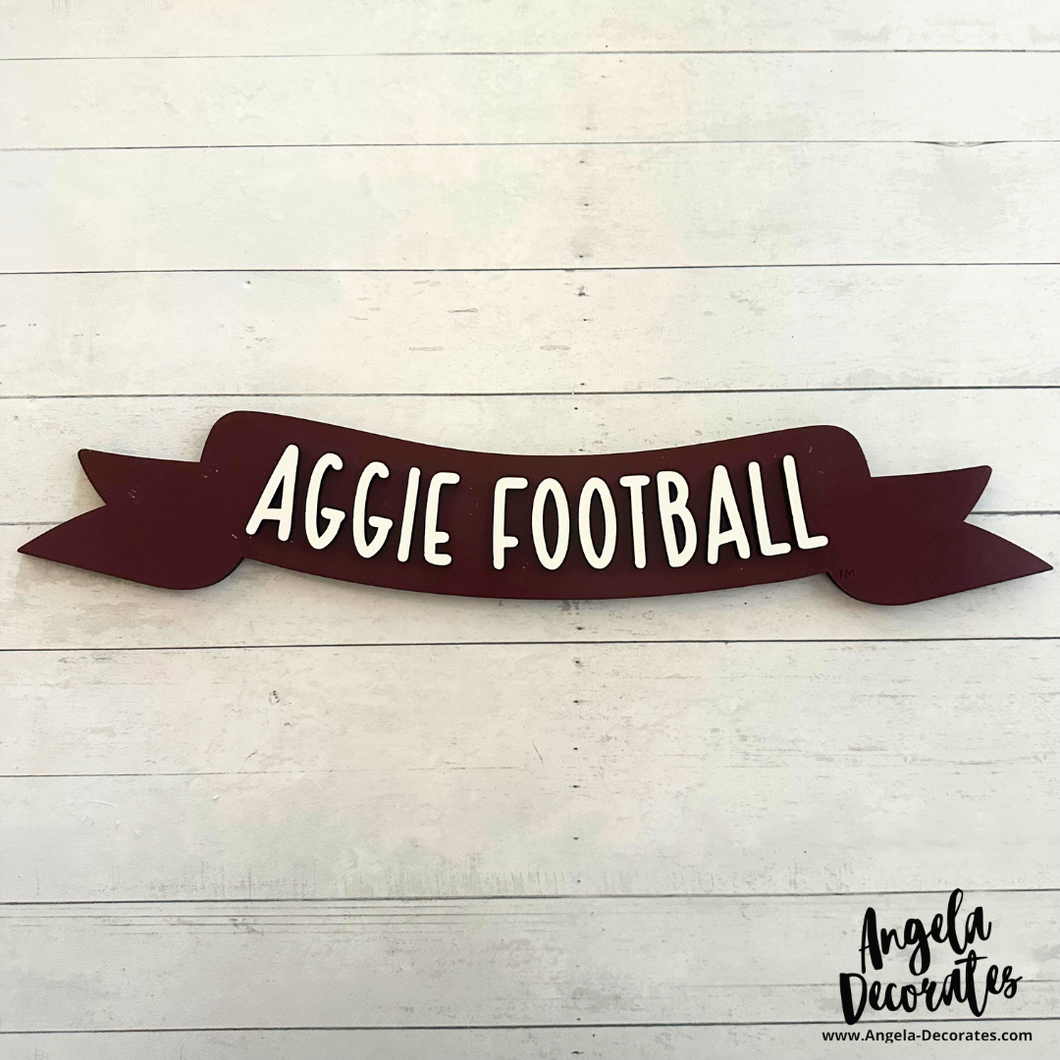 Aggie Football Banner