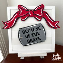 Load image into Gallery viewer, Bow Banner - Red
