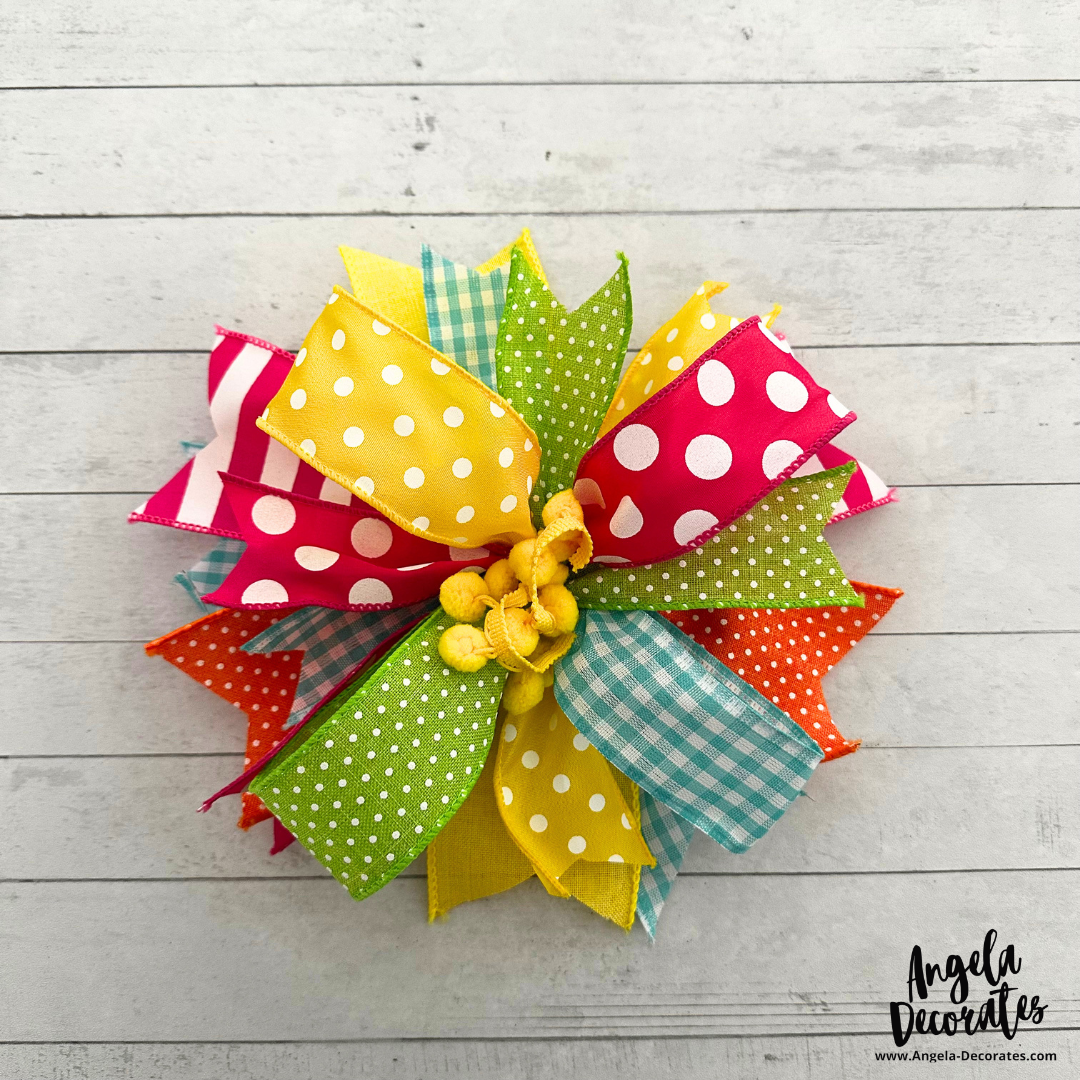 Bright Summer Vibes Bow