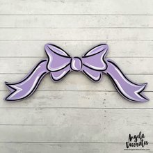 Load image into Gallery viewer, Bow Banner - Lavender
