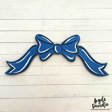 Load image into Gallery viewer, Bow Banner - Blue

