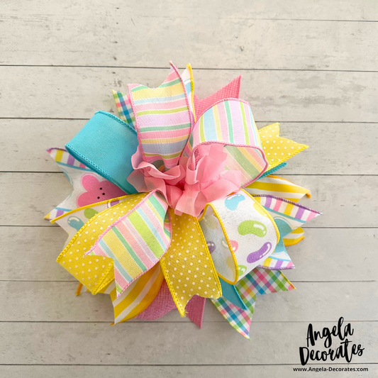 Bunnies & Jelly Beans Bow