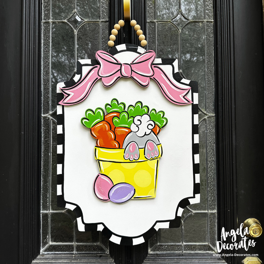 Bunny in a Carrot Pot Attachment