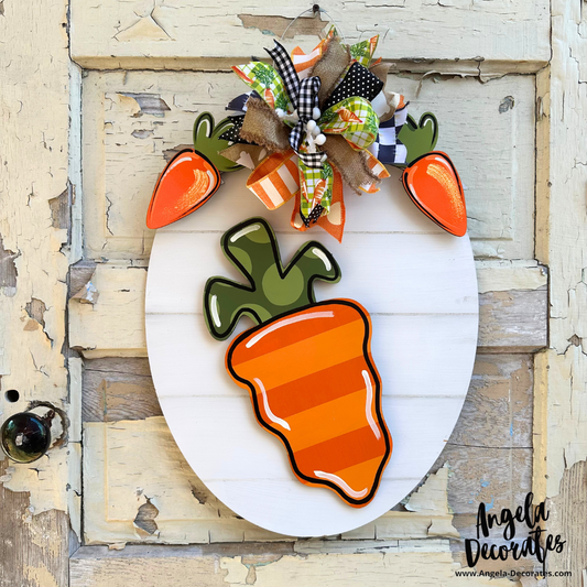Carrot Topper Trio Bow