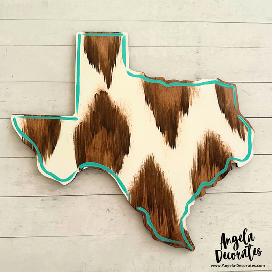 Cowhide Texas Attachment