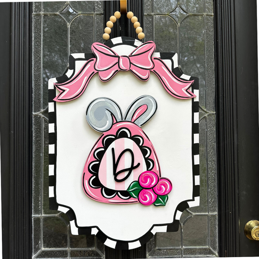 Easter Egg with Initial - Personalized