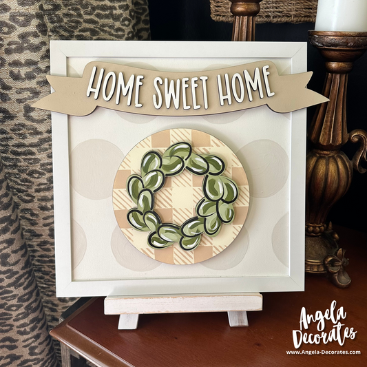 MINI Everyday Wreath Attachment (For Tabletop Frames and Porch Leaners)