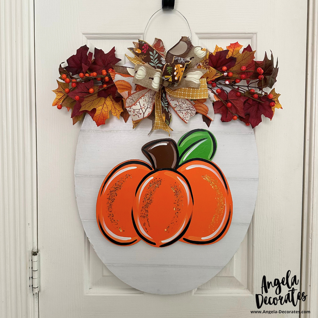 Large Orange Pumpkin Attachment
