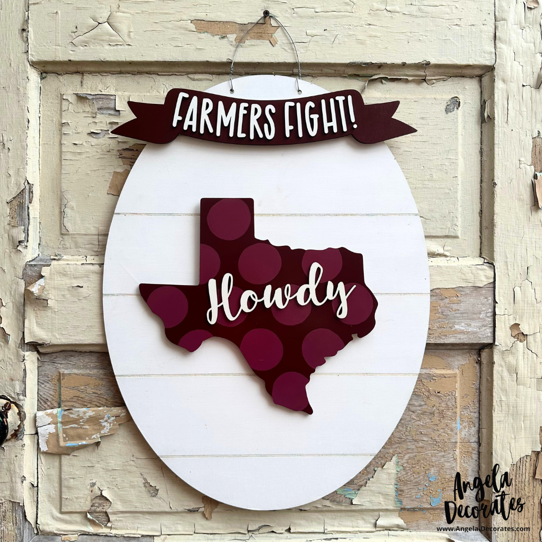 Howdy Texas LARGE Attachment