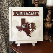 Load image into Gallery viewer, Fightin&#39; Texas Aggies MINI Banner
