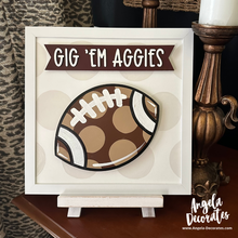 Load image into Gallery viewer, MINI Gig &#39;Em Aggies Banner
