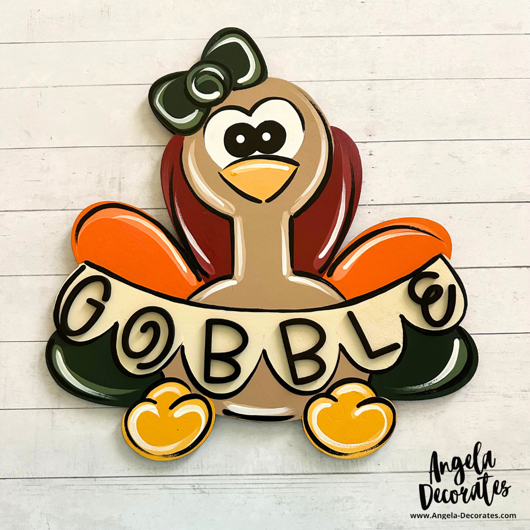 Gobble Girl Turkey