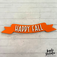 Load image into Gallery viewer, Happy Fall LARGE Banner
