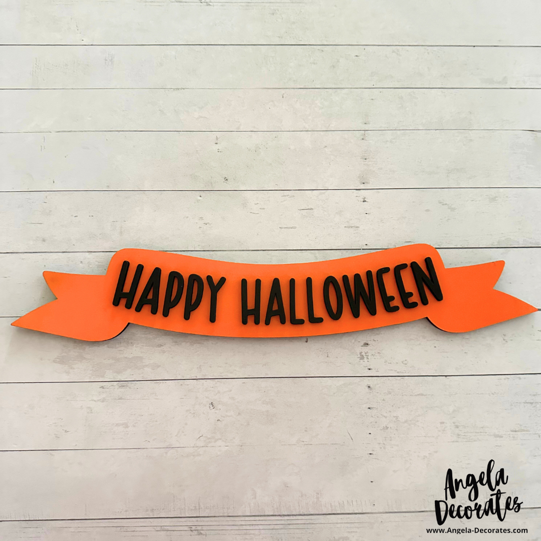 Happy Halloween Large Banner