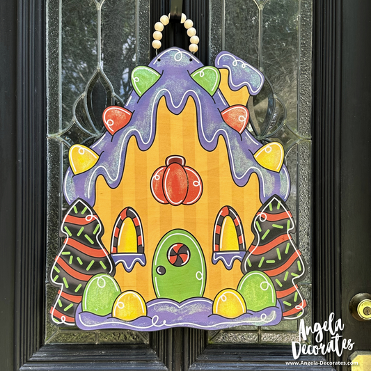 Halloween Gingerbread Door Hanger