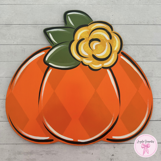 Large Harlequin Pumpkin Attachment