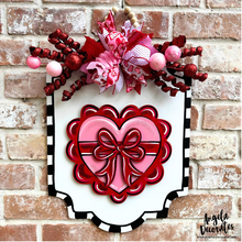 Load image into Gallery viewer, Large Valentine Heart with Bow Attachment
