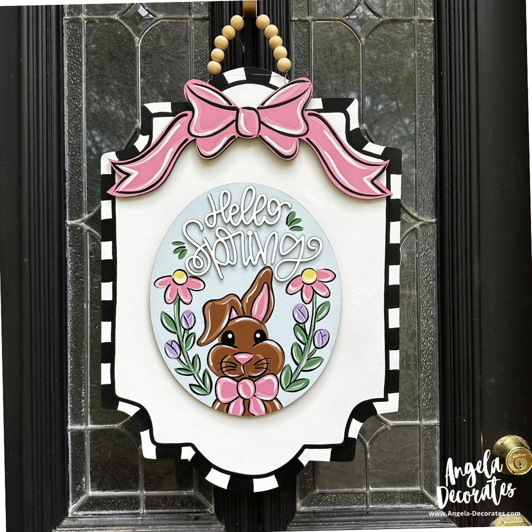 Bow Banner - Pink