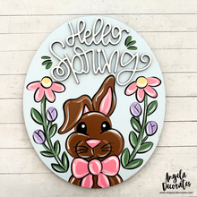 Load image into Gallery viewer, Hello Spring Bunny Attachment
