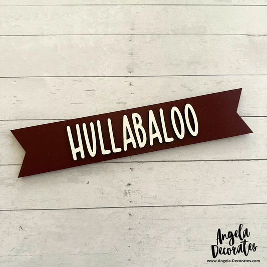 Hullabaloo MINI Banner