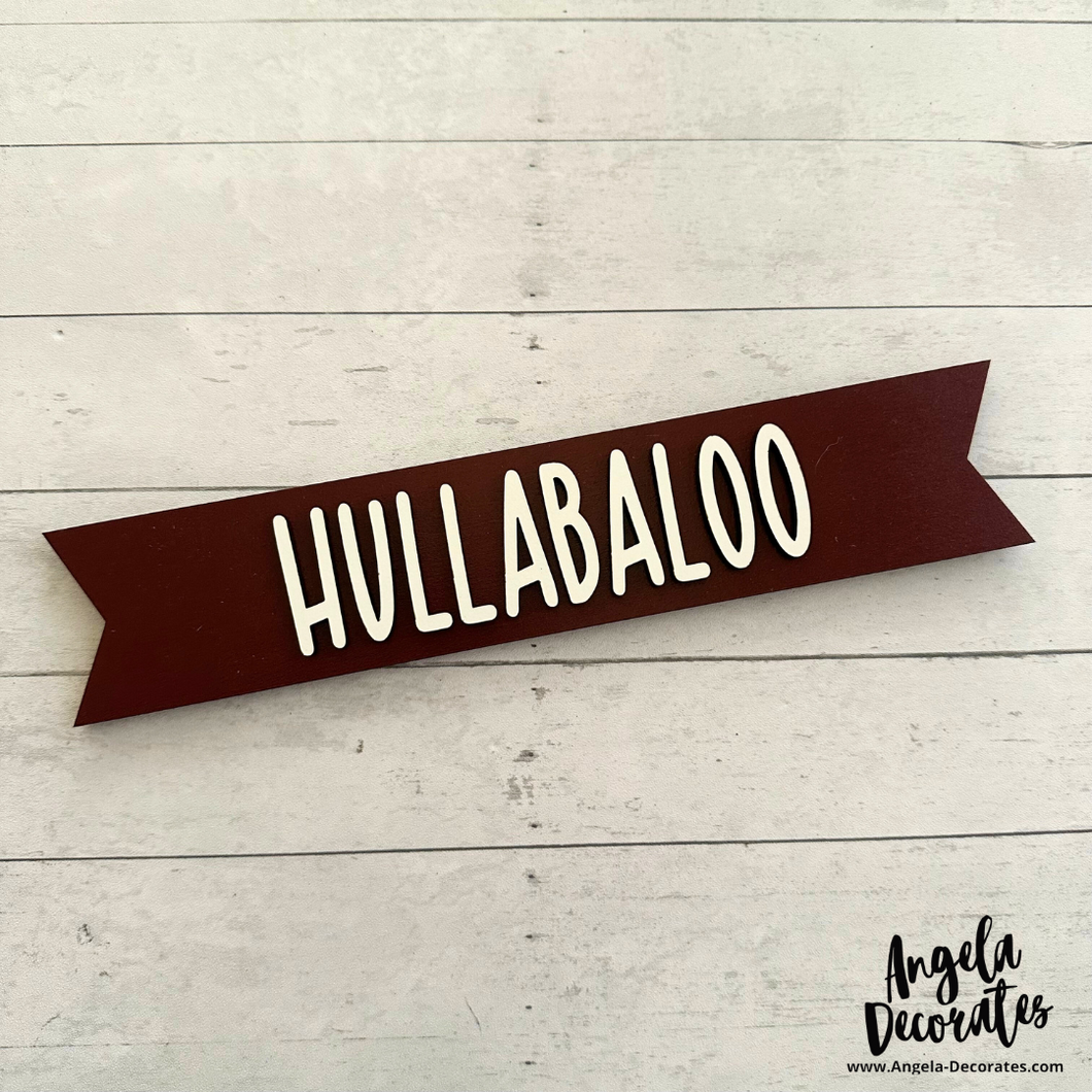 Hullabaloo MINI Banner