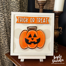 Load image into Gallery viewer, MINI Trick or Treat Banner - Orange
