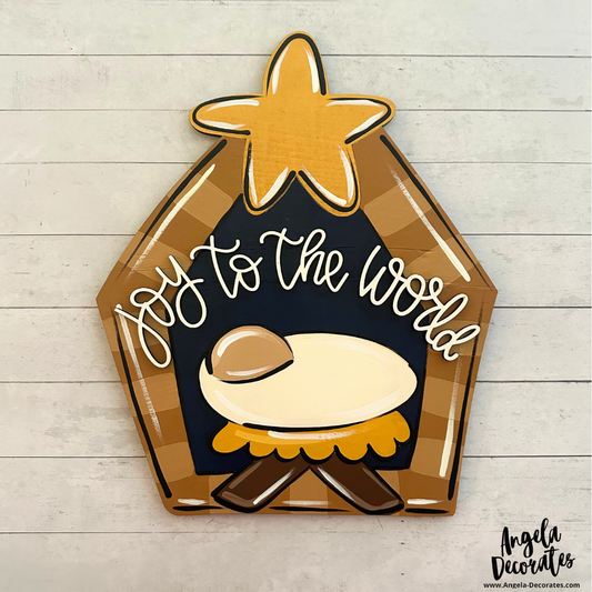 Joy to the World Manger Attachment