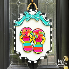 Load image into Gallery viewer, Bow Banner - Turquoise
