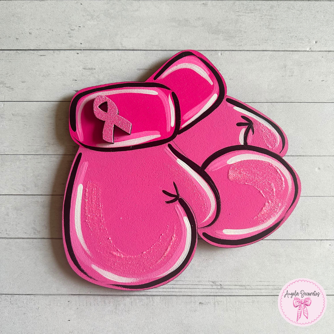 MINI Breast Cancer Boxing Gloves Attachment