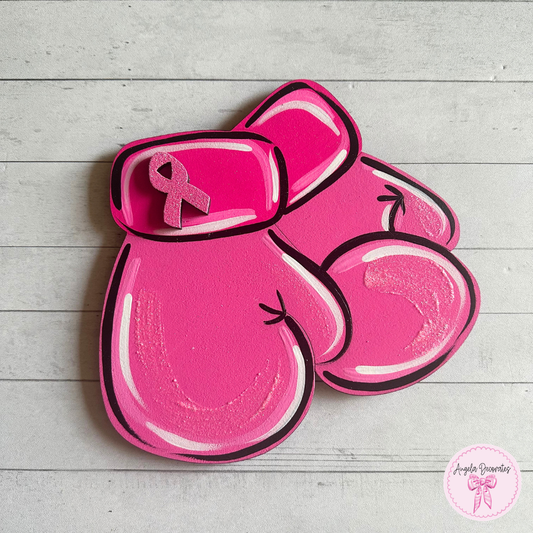 MINI Breast Cancer Boxing Gloves Attachment