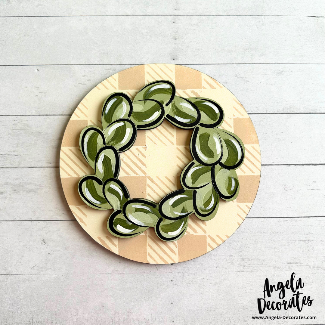 MINI Everyday Wreath Attachment (For Tabletop Frames and Porch Leaners)