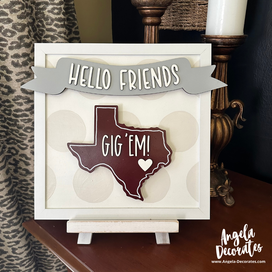 MINI Gig 'Em Attachment (For Tabletop Frames and Porch Leaners)