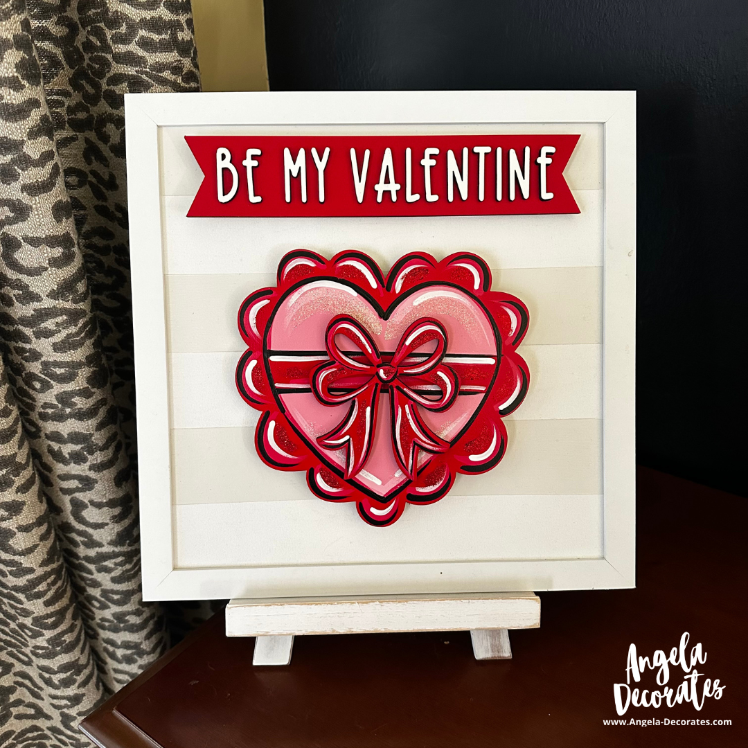 MINI Heart with Bow Attachment