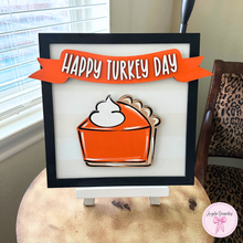 Load image into Gallery viewer, Happy Turkey Day Banner
