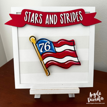 Load image into Gallery viewer, Stars and Stripes Banner
