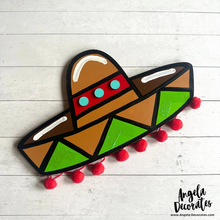 Load image into Gallery viewer, MINI Sombrero Attachment (For Tabletop Frames and Porch Leaners)
