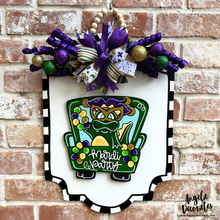 Load image into Gallery viewer, Mardi Party Alligator Truck Attachment
